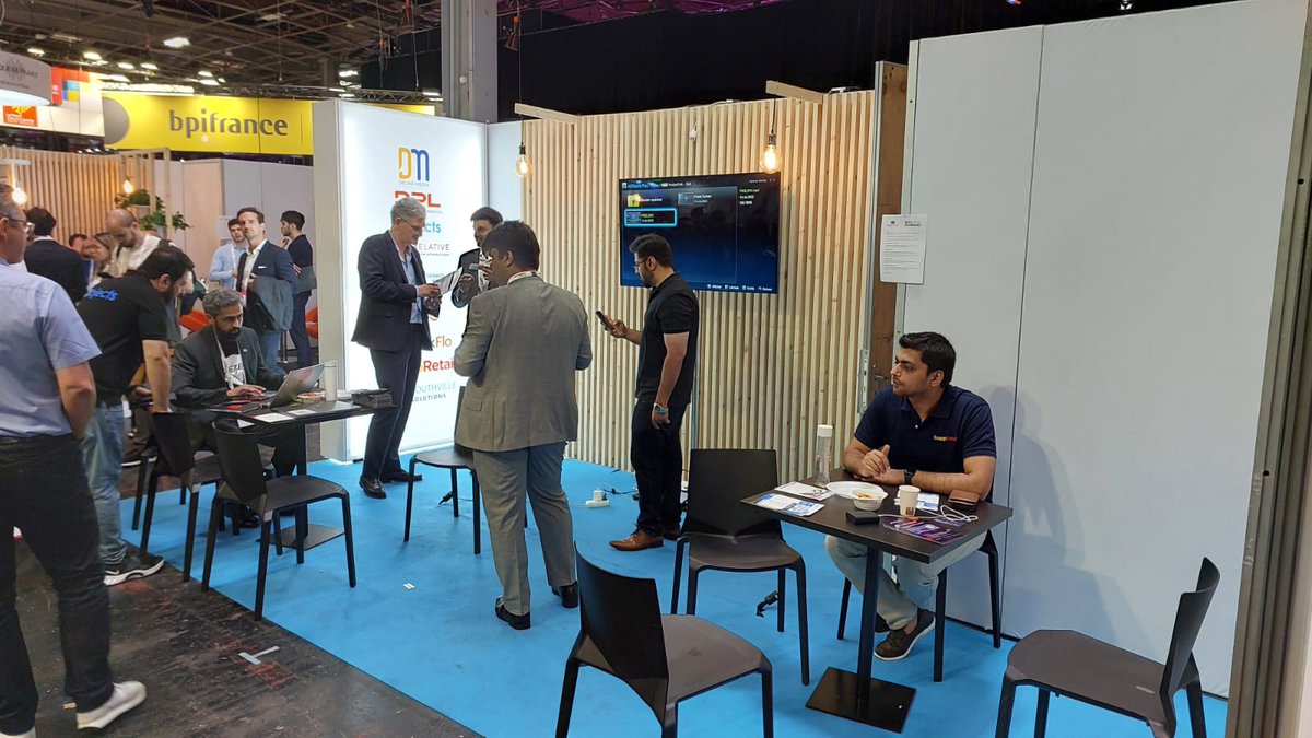 SnappRetail's tweet photo. Great to have met up with experts from PSEB at Viva Technology. Had a great banter with some of the best entrepreneurs and tech experts at the Pakistan pavilion. We are looking forward to connecting with tech innovators from across the globe.
#snappretail #vivatech #vivatach23 https://t.co/6md0x6AwPd