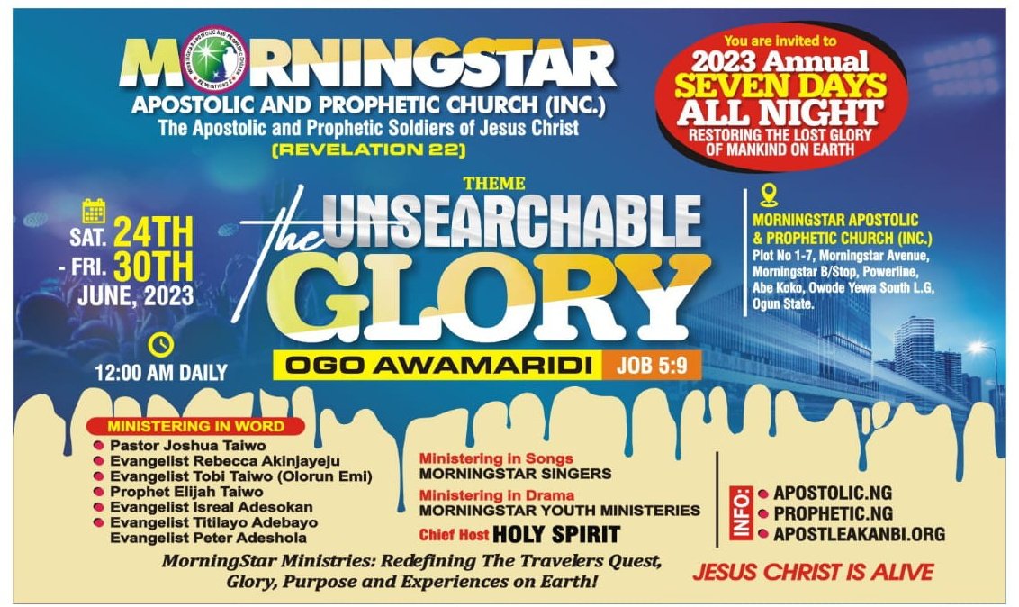 MorningStar_NG's tweet photo. https://t.co/4wOf3RKbw8 
https://t.co/RGZbEz80ib 
https://t.co/8nRJwuaFdN https://t.co/Fl2EoH0N2G