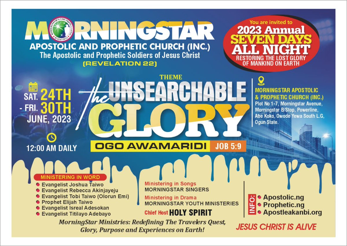 MorningStar_NG's tweet photo. https://t.co/4wOf3RKbw8 
https://t.co/RGZbEz80ib 
https://t.co/8nRJwuaFdN https://t.co/Fl2EoH0N2G