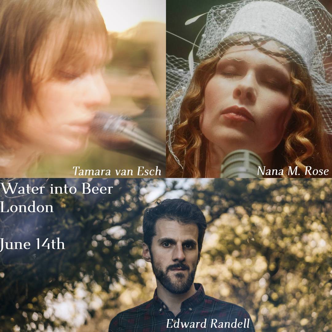 Tonight in the shop! Three incredible singer songwriters, come down from 7pm, you won't be disappointed!