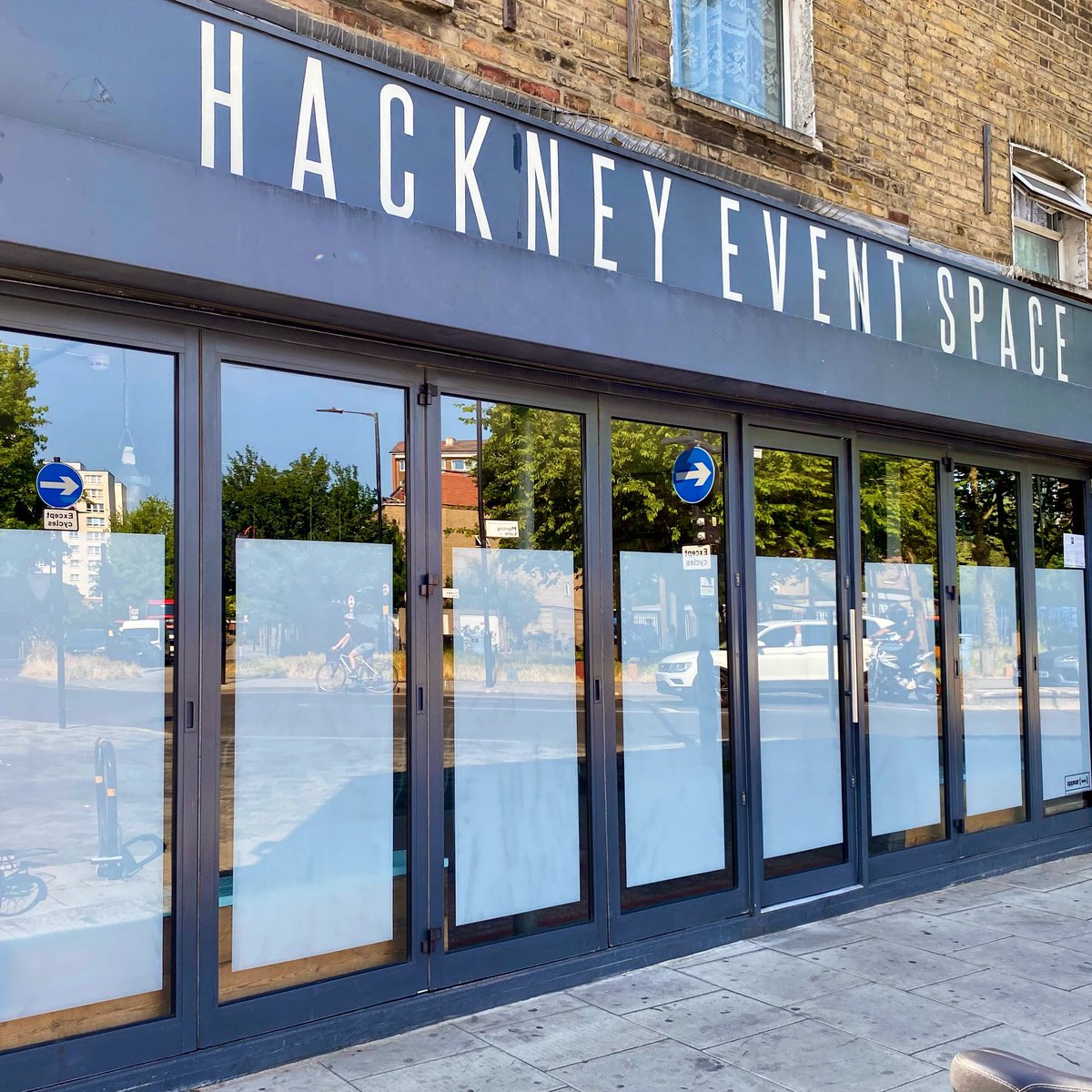 We’ve added frosting to our windows for extra privacy 👀 Saturdays in July are fully booked but we have some Friday availability so make an enquiry now for your private party ✌️via our website (link in bio)

#privateparty #partyvenue #eventspace #hackneyeventspace #hackney #e9