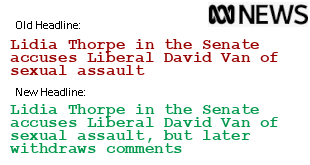 Aus Headline Bot tweet media