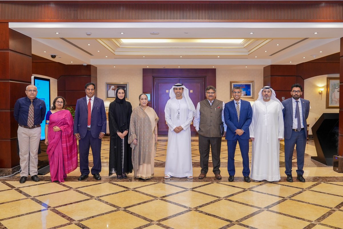 ICWA_NewDelhi's tweet photo. .@TheECSSR hosted the Second #ICWA-#ECSSR Dialogue on 12June'23 in Abu Dhabi. The ICWA delegation was led by Amb. Vijay Thakur Singh, DG, ICWA & the ECSSR delegation was led by H.E. Dr. Sultan Mohammed al Nuaimi, DG, ECSSR. Discussions were held on changing global & regional dynamics; Deepening political & #security cooperation; & #Energy transition & prospects for bilateral cooperation.