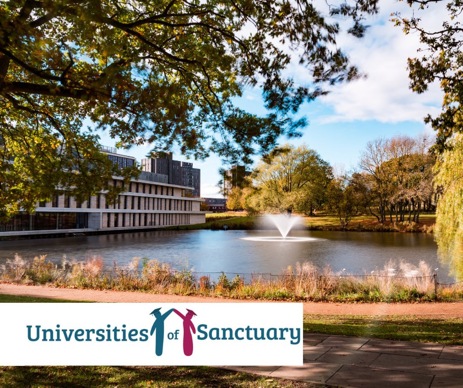 We’re launching our new University of Sanctuary Scholarships to help students fleeing violence and persecution.   Together Universities of Sanctuary are working to offer welcoming and safe places for refugees and asylum seekers to make new lives. okt.to/kOVFHR