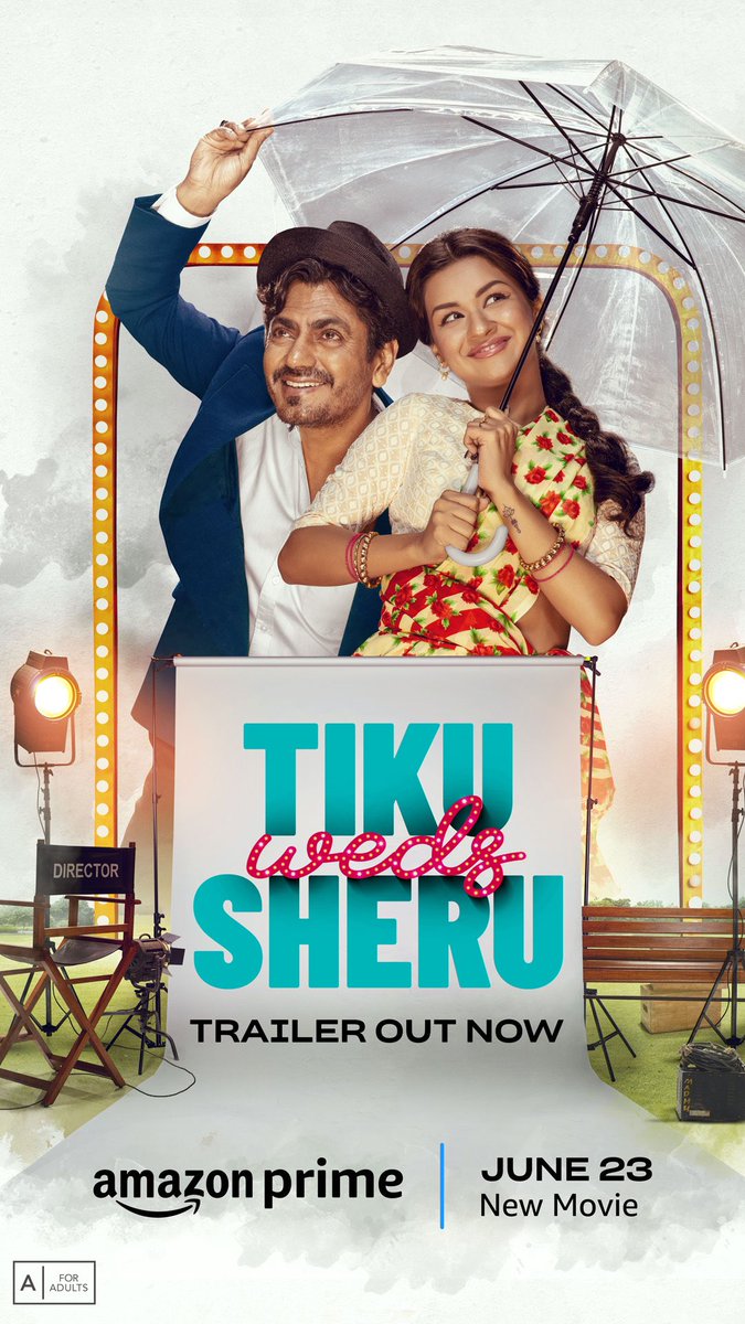 KanganaTeam's tweet photo. Life is unpredictable, and so are Tiku &amp; Sheru! a hilarious collision of dreams, love, and a whole lot of drama coming right up!🤪
#TikuWedsSheruOnPrime, June 23 only on @primevideoin
Trailer out now! 

@Nawazuddin_S @iavneetkaur #SaiKabir @ManikarnikaFP 
https://t.co/qKc6eXuklw https://t.co/j5KP5jUMdi