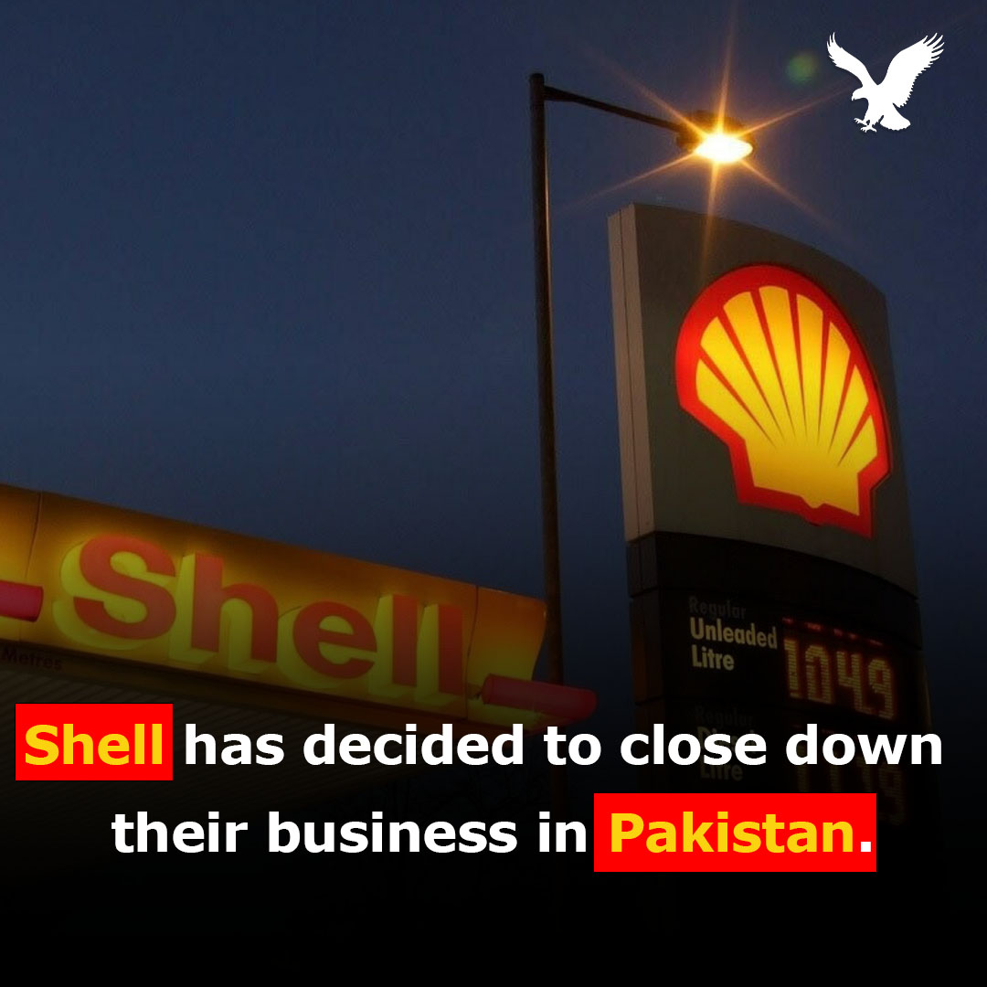 Shell has decided to close down their business in Pakistan.
.
.
.
#AdilRaja  #ImranRiazKhan #Bandial #JusticeForNoor #BushraBibi  #Shell