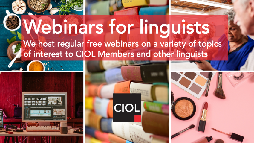 SFTfr's tweet image. 💻 Traducteurs, traductrices et interprètes anglophones, connaissez vous les #webinaires gratuits du @CIOL_Linguists ?

📌 Pour en savoir plus et vous inscrire, c’est par ici ➡️ buff.ly/3N0X9EF

Thanks a lot #CIOL! 🙏

#xl8 traduction #translation #linguists