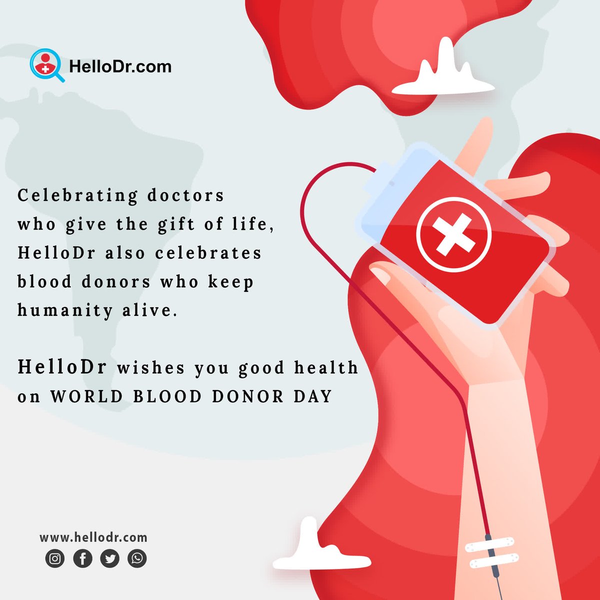 HelloDrCOM's tweet photo. #Doctors do #bloodtransplant to save lives and blood donors contribute to saving lives by donating blood. Saluting both of them, #HelloDr invites you to meet #experts to know about precautions before #blooddonation and to avoid blood-related ailments. https://t.co/IS9HyBllEa