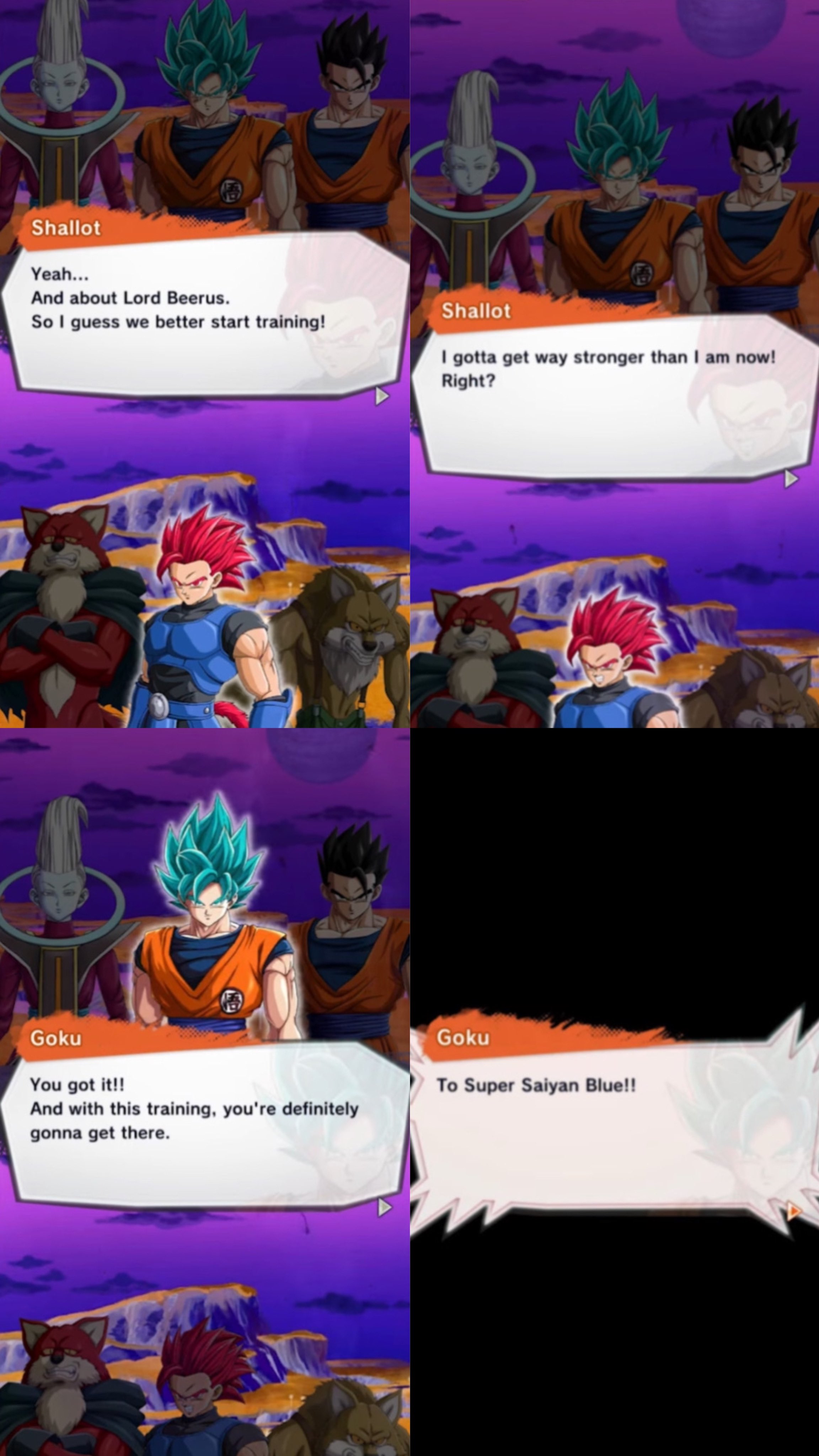 SHALLOT SUPER SAIYAN BLUE FOR DRAGON BALL LEGENDS 