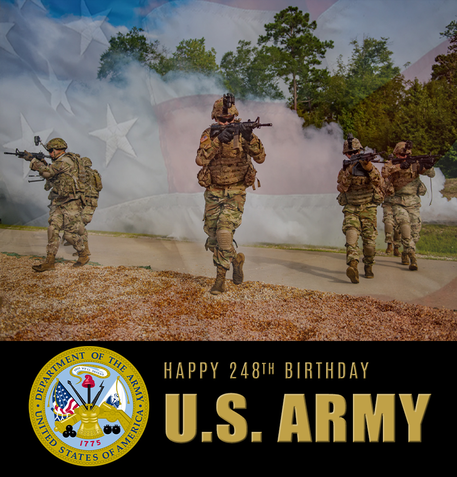 Every year on June 14th, the United States Army celebrates its creation in 1775. Formed from amateur troops of volunteer soldiers defending the colonies against British tyranny, the oldest military force in the United States began before the U.S. formally existed. #ArmyBirthday