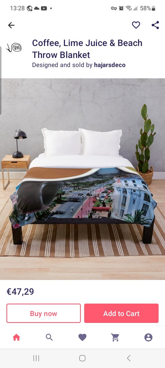 Douryeh's tweet image. #Summer is here #ThrowBlanket at #Hajarsdeco #Redbubble redbubble.com/i/throw-blanke…