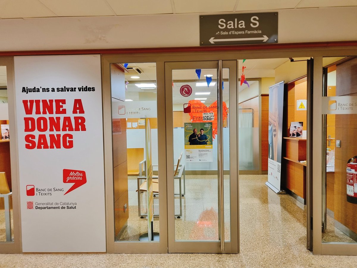 jose_crespin's tweet photo. Qualsevol dia de l'any es bon moment per donar sang. Però avui encara ho és més perquè és el dia mundial de les persones donants de sang 🩸No podia faltar a la meva cita habitual a l'@harnaulleida per fer un petit gest que permet donar grans passos endavant https://t.co/9QMcmubti7