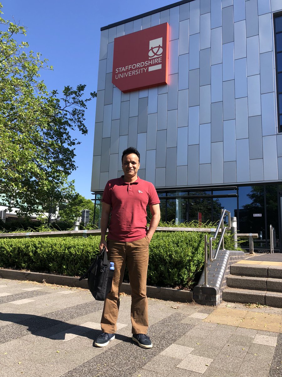 Its been a great experience representing #NUST on a research visit at @StaffsUni 
@DefiningFutures @Research_NUST #NUSTResearch