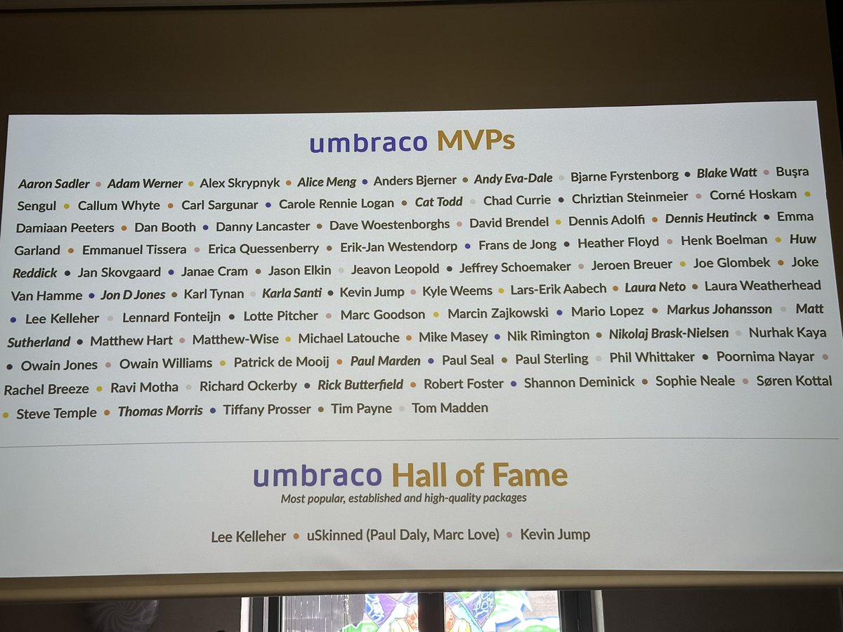 PoornimaNayar's tweet image. Yay!! Renewed as an #Umbraco MVP again this year 🥳🎉🎉