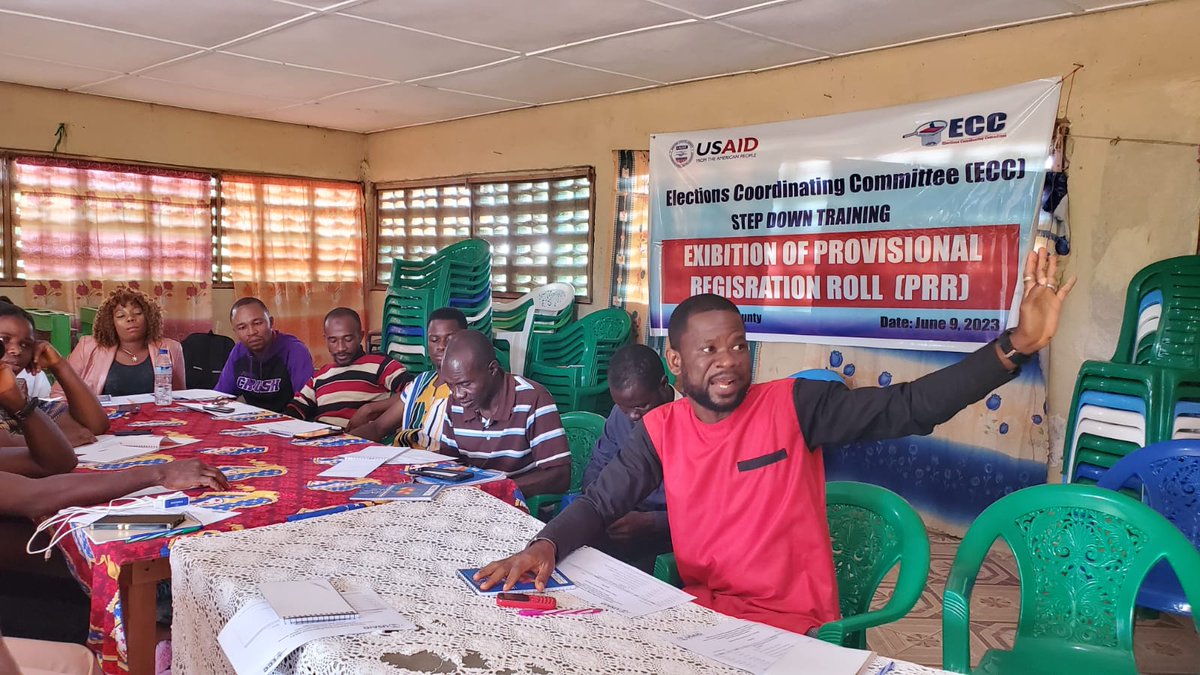 ECC observers commit to non-partisan observation during training on the Exhibition of the Provisional Voter's List
#citizenobservation 
#2023elections 
#Liberia