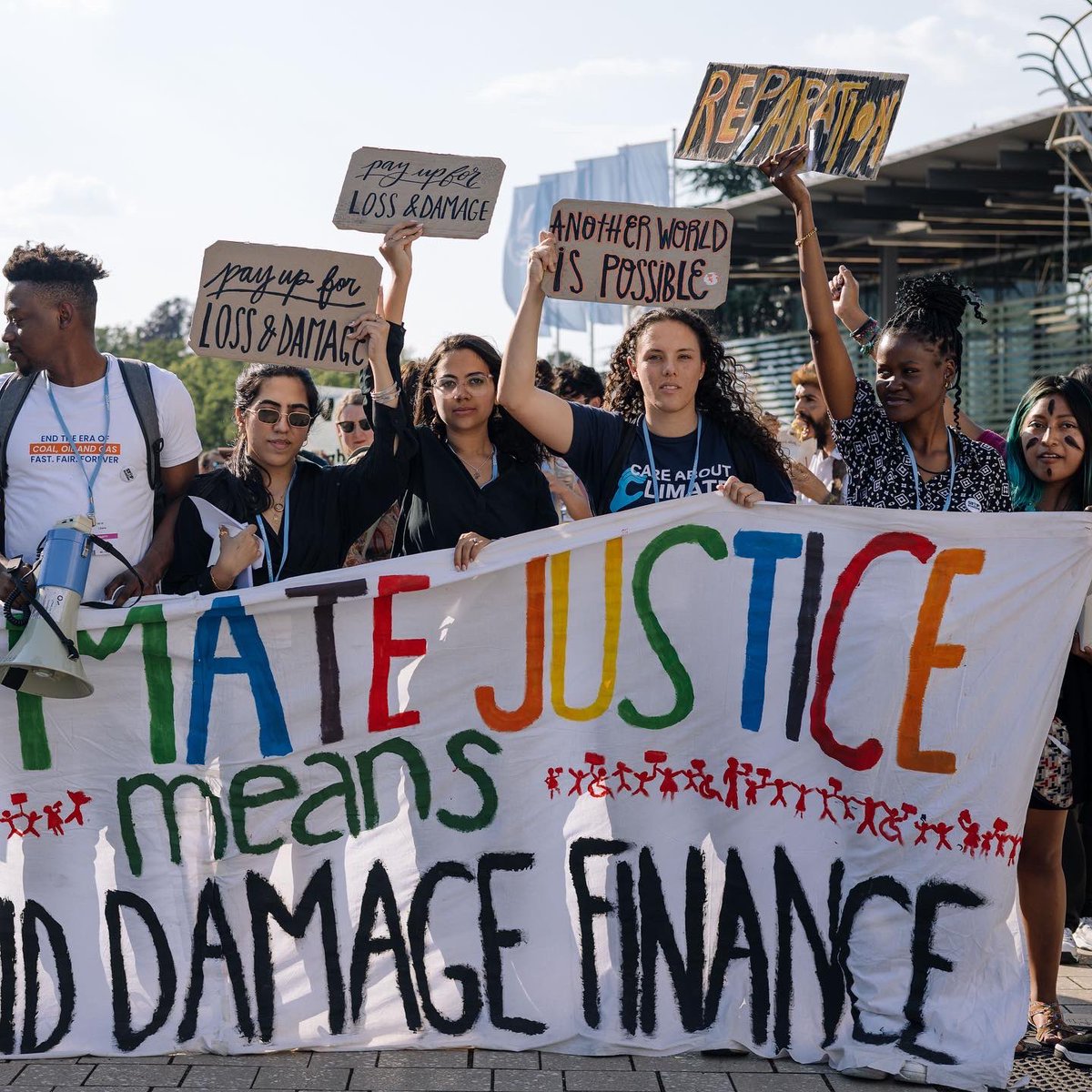 We have some of the highest youth presence at #SB58! we need to keep the pressure going, inside and outside the halls of power

We need mitigation of the agenda, we need to recognize Common but Differentiated Responsibilities, and most of all, an equitable fossil-fuel phase-out