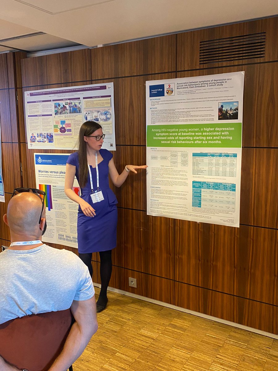 Katherine Davis (@kd_katdavis) on Twitter photo I'm a bit late to tweet about this, but it was great to speak about associations between #depression & sexual risk behaviours among young people in <a href="/ManicalandHIV/">Manicaland Centre</a>, Zimbabwe, at the <a href="/AIDSImpact/">AIDSImpact</a> Roundtable on Risk yesterday
<a href="/kdhauck/">Katharina Hauck</a> <a href="/LouisaMoorhouse/">Louisa Moorhouse</a> I'm a bit late to tweet about this, but it was great to speak about associations between #depression & sexual risk behaviours among young people in <a href="/ManicalandHIV/">Manicaland Centre</a>, Zimbabwe, at the <a href="/AIDSImpact/">AIDSImpact</a> Roundtable on Risk yesterday
<a href="/kdhauck/">Katharina Hauck</a> <a href="/LouisaMoorhouse/">Louisa Moorhouse</a>