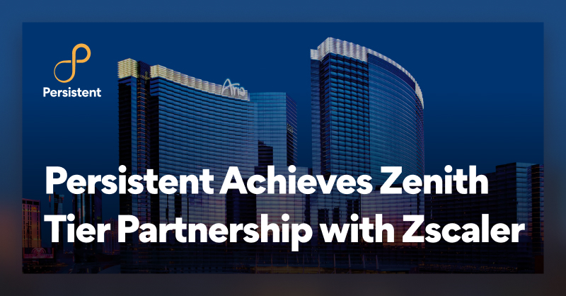 We’re happy to share that we've further strengthened our strategic relationship with @zscaler, reaching the Zenith partnership tier. We aim to leverage this partnership to help clients improve their security posture through a zero-trust security model. bit.ly/3p3PI7C