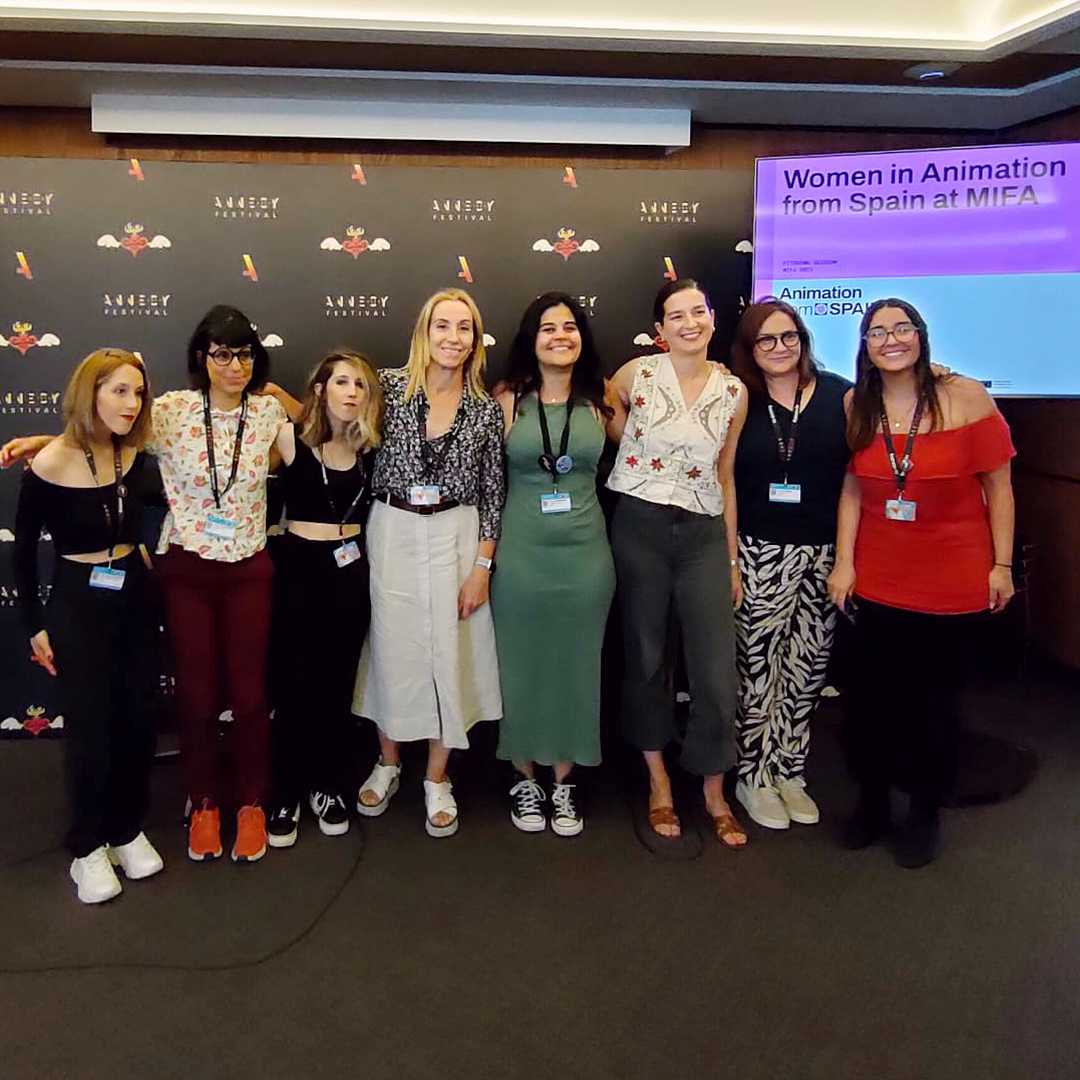 MIAnimacion's tweet photo. ¡Muchísimas gracias por haber llenado el
"Animated Projects: Women in Animation from Spain" #MIFAPitches de @annecyfestival! 👏👏👏
@CineICAA @ICEX_ @AVfromSpain_
#WomenInAnimationFromSpain
#AnimaciónEsMIA #SociasMIA @MIAnimacion https://t.co/JRPMwGv2CL