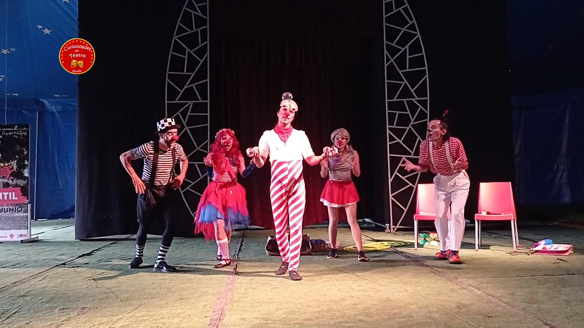CuriosoTeatro's tweet photo. ¡Genial! "TERAPIA, HUMOR Y CIRCO" CONCIENTIZAN LA IMPORTANCIA CULTURAL
👀📚📽️ https://t.co/xawYKTd876
#QueSeaHumanaLaHumanidad #GestiónCultural #PeriodismoCultural #Cultura #periodismo #cultural #Noticias #ULTIMAHORA #teatro #circo #arte #circense @VillegasPoljak https://t.co/nco8iQvSFC
