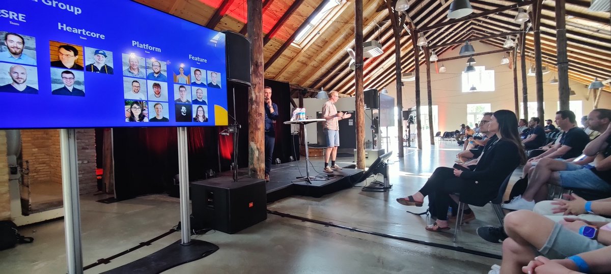 codegarden's tweet photo. @Ksuvec and Søren Aamand Jørgensen are  here to talk about Umbraco Cloud, how you have had an impact on it and how you can get involved and help make Umbraco Cloud even better in the future 💪

#Codegarden #Umbraco https://t.co/hxLcNmI19d
