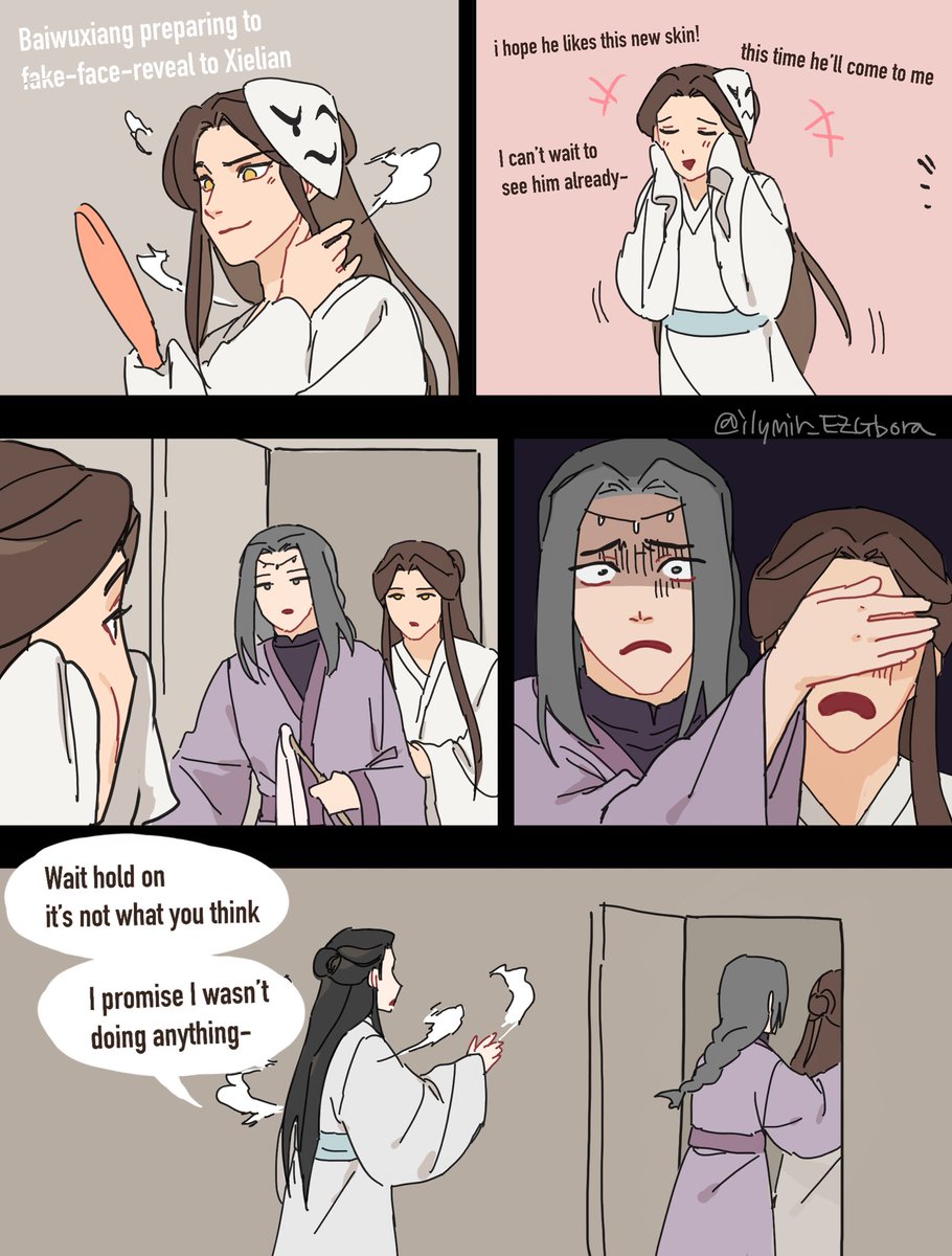 TGCF SPOILER !!!!))

Bai wuxiang caught in 4k
#tgcf #baiwuxiang #xielian #meinianqing