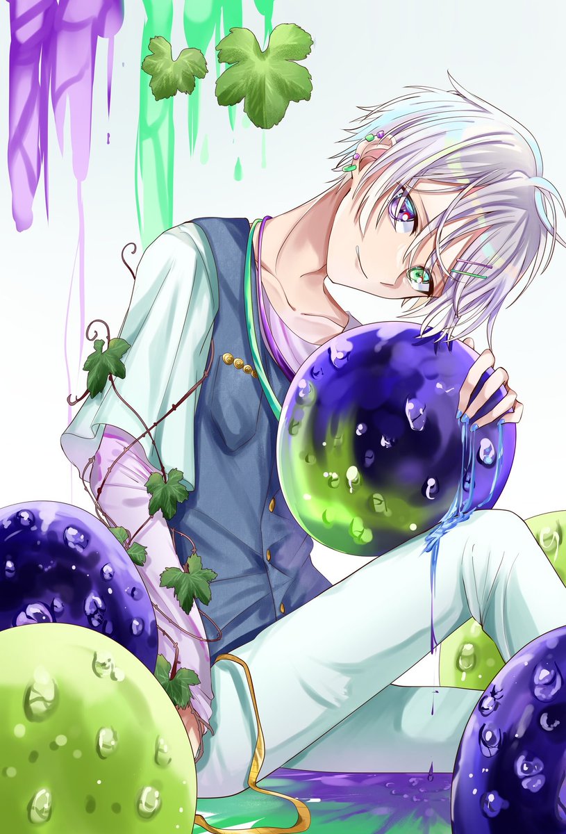 「grape  #オリジナル」|ハパーのイラスト