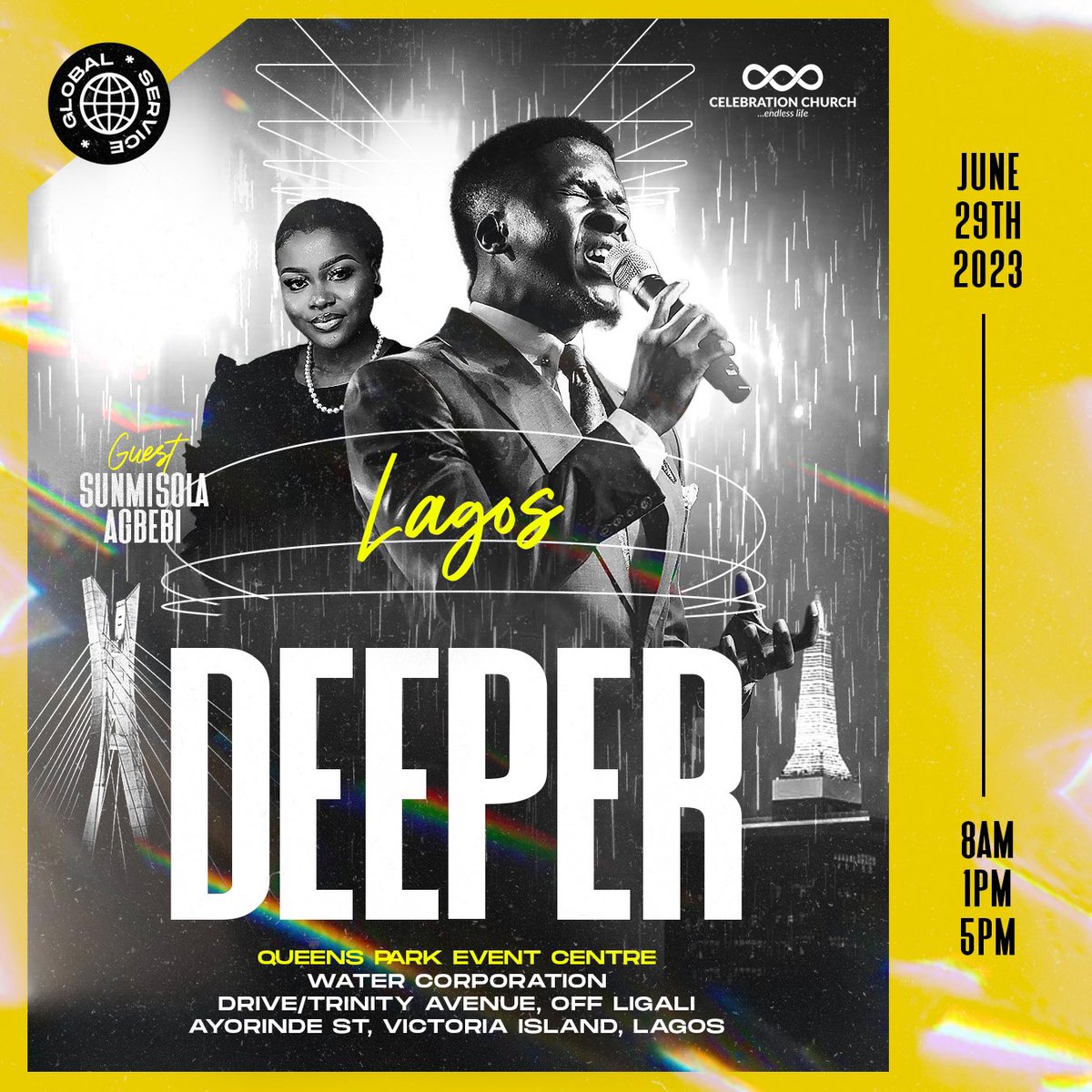 cci_ago's tweet photo. BREAKING NEWS 💫💫
We are excited to announce that @sunmisola_agbebi will be leading us in powerful and life changing time of worship at DEEPER LAGOS

Get ready to be transformed and blessed. 

You do not want to miss DEEPER LAGOS for anything. 

pray, plan and invite someone 💃🏽 https://t.co/LIgLv8058R