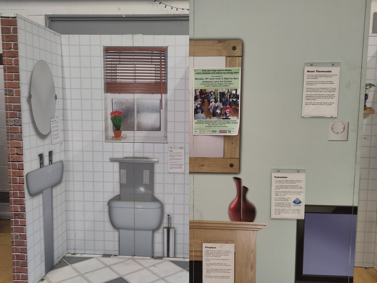 HarlingPJ's tweet photo. The eco house pops up again Chestnuts Community Centre, Haringey. Stalls and sustainable activities to 6pm. #gogreenharingey #GreatBigGreenWeek https://t.co/8TeGphHHH5