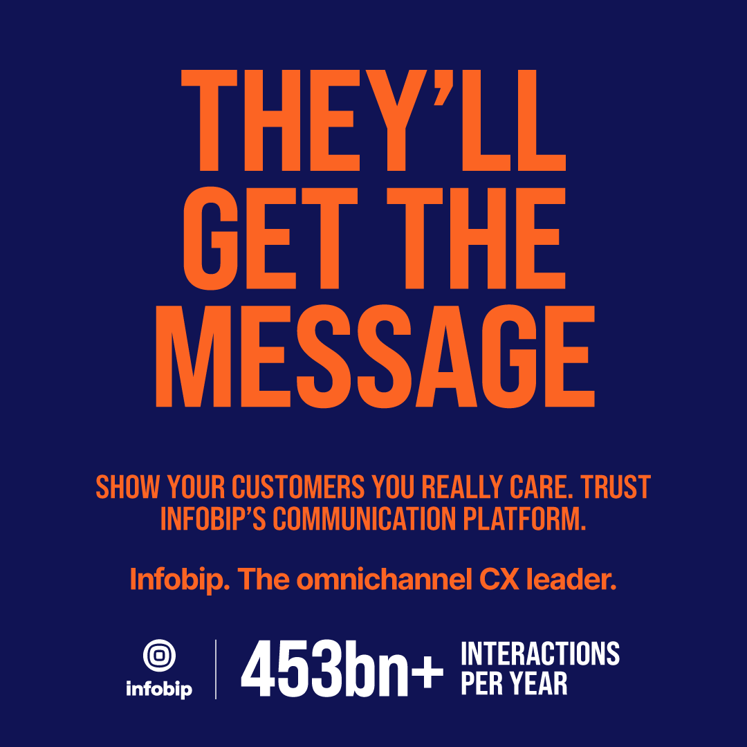 Infobip's tweet photo. CX champions get the drift.β
π https://t.co/EZZ5qSAS1I
#OneCommunicationsPlatform #ItTakesOnePlatform #OnePlatformForAllInteractions https://t.co/ONcHO3PL47