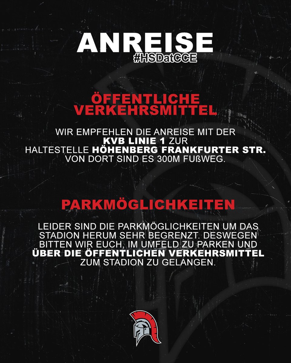 CenturionsCGN's tweet photo. Alle wichtigen Informationen für das bevorstehende Heimspiel im Sportpark Höhenberg gegen die Hamburg Sea Devils!⚔️

📅: 17. Juni
🌯: by Chidonkey
🌭: by Steinmann
🎁: Gewinnspiele am DJ Pult

***
#InvictusCentrurions #elf23 #HSDatCCE #GamedayInformationen #heimspiel https://t.co/9l9El2hrI8