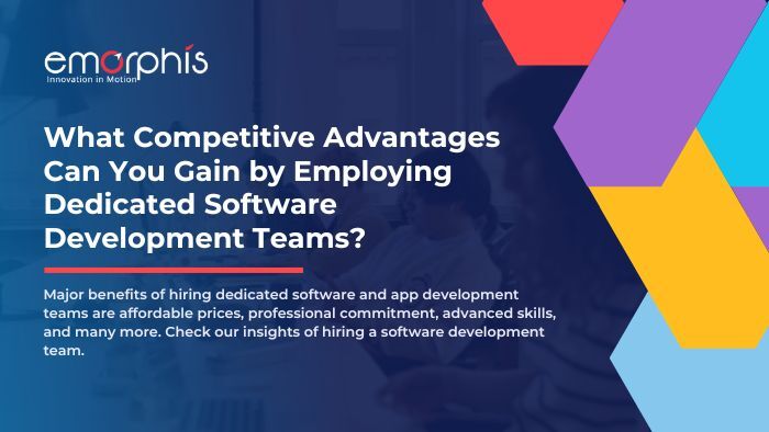 EmorphisTech's tweet photo. Unlocking the Power of Dedicated Software Development Teams
Gain an extra edge in the digital landscape
Read here - https://t.co/8SbVubOGzp
#SoftwareDevelopment #AppDevelopment #SoftwareDevelopmentCompany #SoftwareDevelopmentTeam #CompetitiveAdvantage #Benefits #HireDevelopers https://t.co/mXAWJ5hZXp