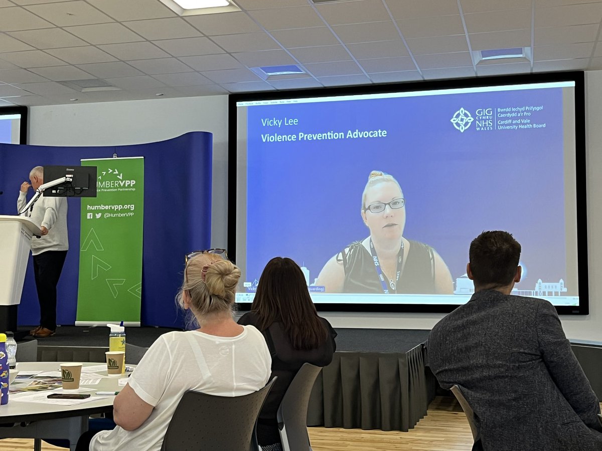 HumberVPP's tweet photo. Vicky Lee from the University Hospital of Wales tells us all about the A & E Navigator programme that is being delivered in Cardiff and Swansea in conjunction with @WalesVPU #vppconf https://t.co/DQmWkj472y