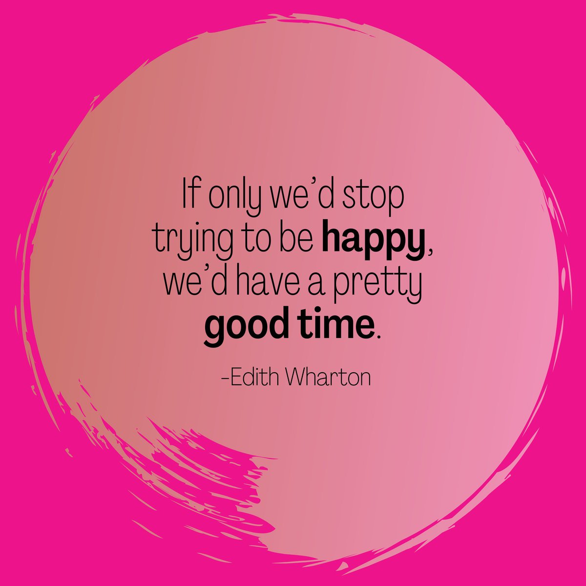 LifeCoachDebz's tweet photo. We all strive for happiness, but is it possible that our obsession with it is actually making us miserable? 🤔 Edith Wharton's quote challenges us to reevaluate our approach to happiness. https://t.co/GxLF8YsJmM