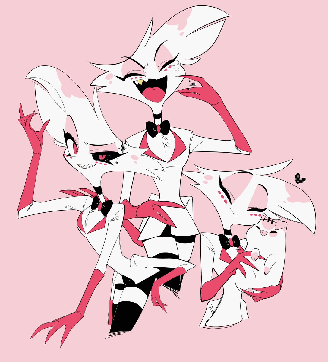 🕷️
#HazbinHotelFanart 
#AngelDust