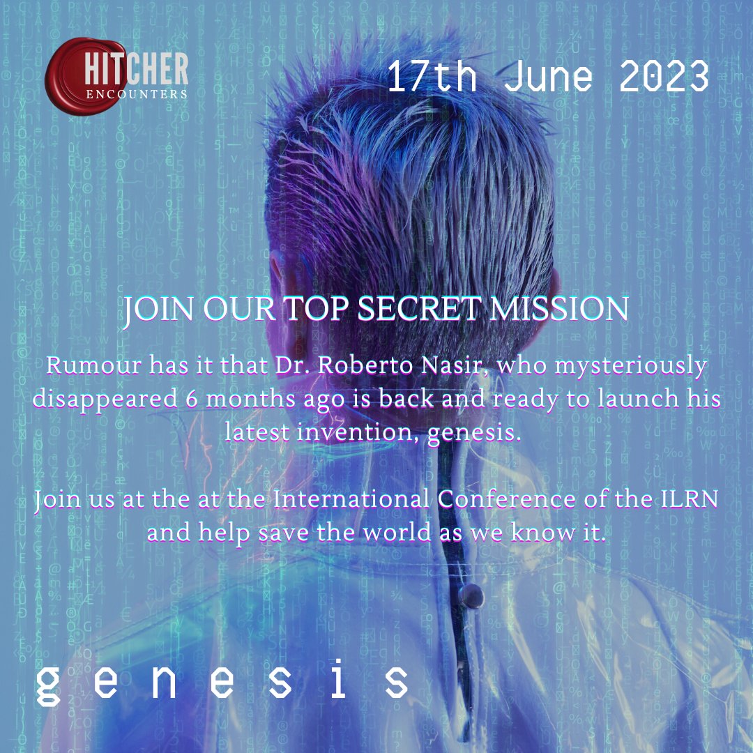 3 days to go 🥳 

Choose wisely. 
The fate of the world is in your hands.
We need you.

Book now to avoid disappointment: eventbrite.com/e/genesis-an-a…