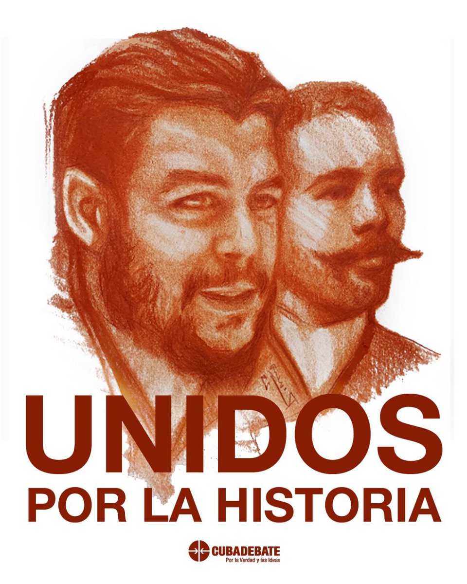 cubadebatecu's tweet photo. ⭐️ Quiso la historia que coincidieran en un mismo día y mes, pero años diferentes, dos grandes hombres para la historia cubana y de Latinoamérica. 
Unidos para siempre un 14 de junio, Antonio Maceo🇨🇺 y Ernesto Guevara🇦🇷 unieron también sus ansias de libertad y justicia para Cuba. https://t.co/F1HqxJ03Vz