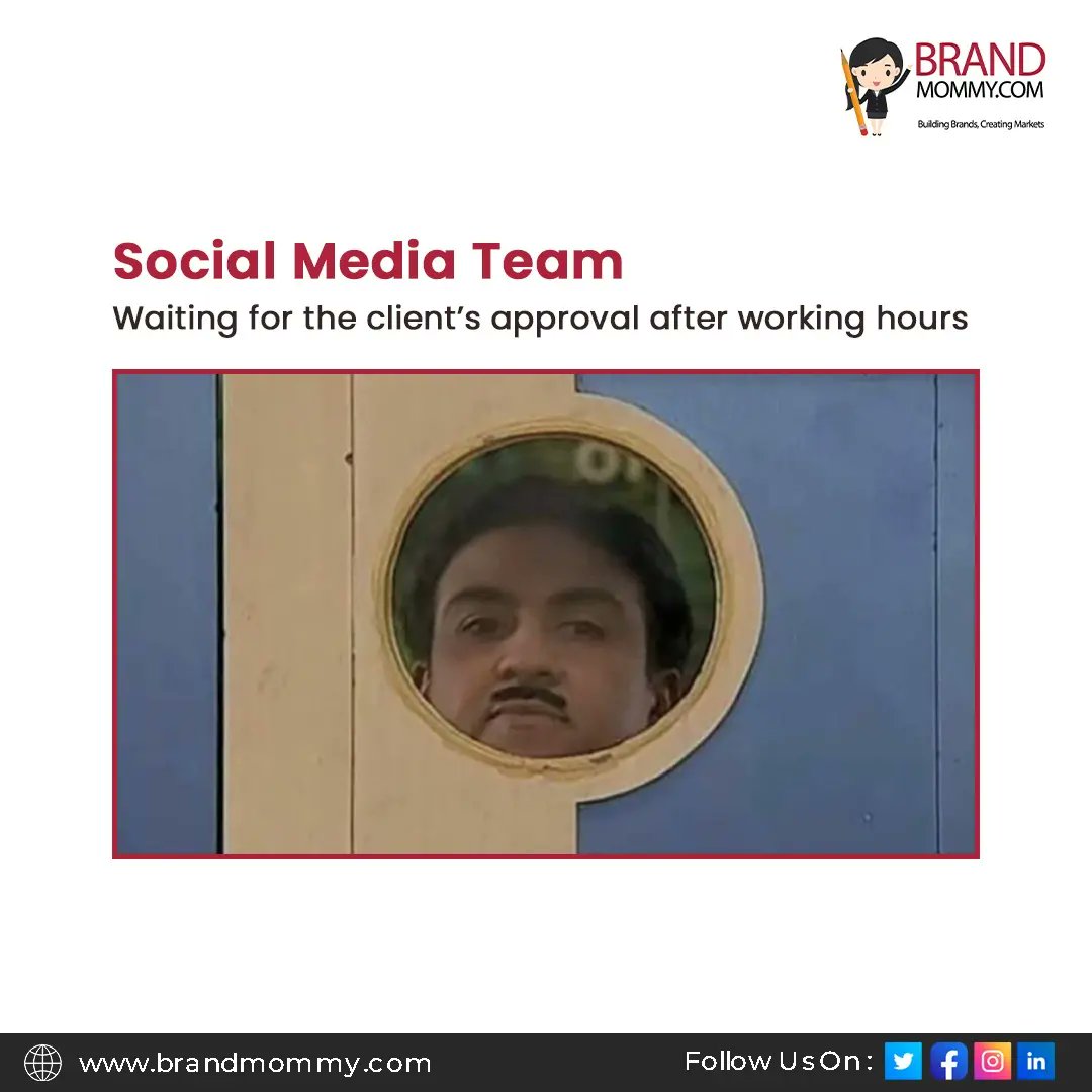 When the workday ends, but the anticipation doesn't! Waiting for client approval like... 😅
.
.
.
.
#brandmommmy #mememarketing #memes #digitalmarketing #meme #socialmediamarketing #marketing #marketingmemes #memesdaily #funnymemes #socialmedia #agencylife