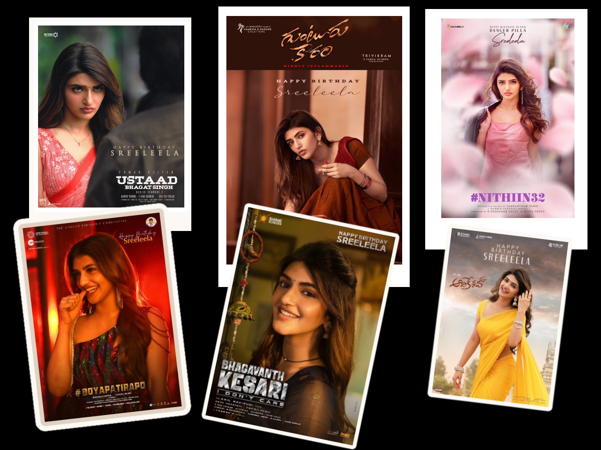 Birthday girl posters everywhere in the TL ❤‍🔥

❤ @sreeleela14 DAY IT IS 🤟

#Sreeleela #HBDSreeLeela