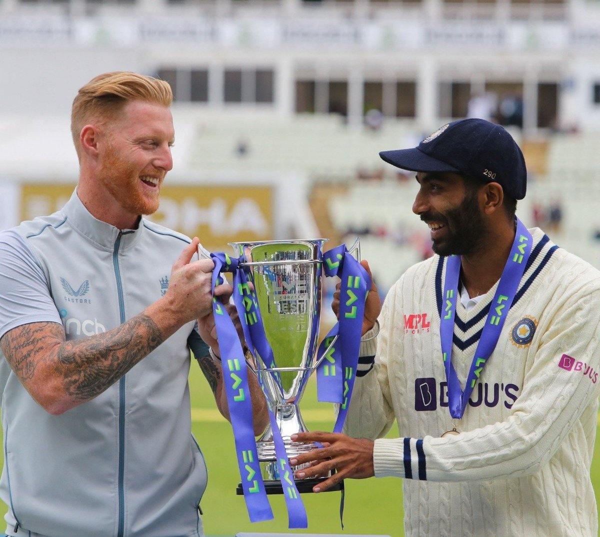 Venues for England vs India - Test series 2025:

1. Lord's Cricket Ground, London
2. The Oval, London
3. Edgbaston Cricket Ground,, Birmingham
4. Headingley Cricket Ground, Leeds 
5. Old Trafford, Manchester 

#ENGvIND #CricketTwitter