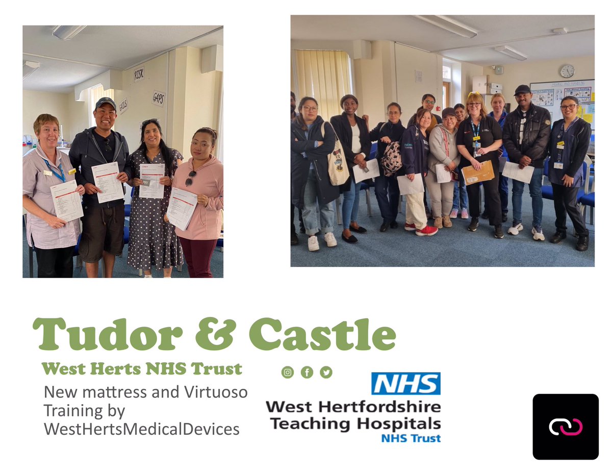 West Herts Tudor & Castle (@tudorcastlwht) on Twitter photo Thanks to <a href="/WestHertsNHS/">West Herts Teaching Hospitals NHS Trust</a> <a href="/WestHertsHFC/">Harm Free Care 💚</a> <a href="/leebanr/">Nabeel Rassool</a> and Westherts Medical Device Team for organising the session. Thanks to <a href="/WestHertsNHS/">West Herts Teaching Hospitals NHS Trust</a> <a href="/WestHertsHFC/">Harm Free Care 💚</a> <a href="/leebanr/">Nabeel Rassool</a> and Westherts Medical Device Team for organising the session.