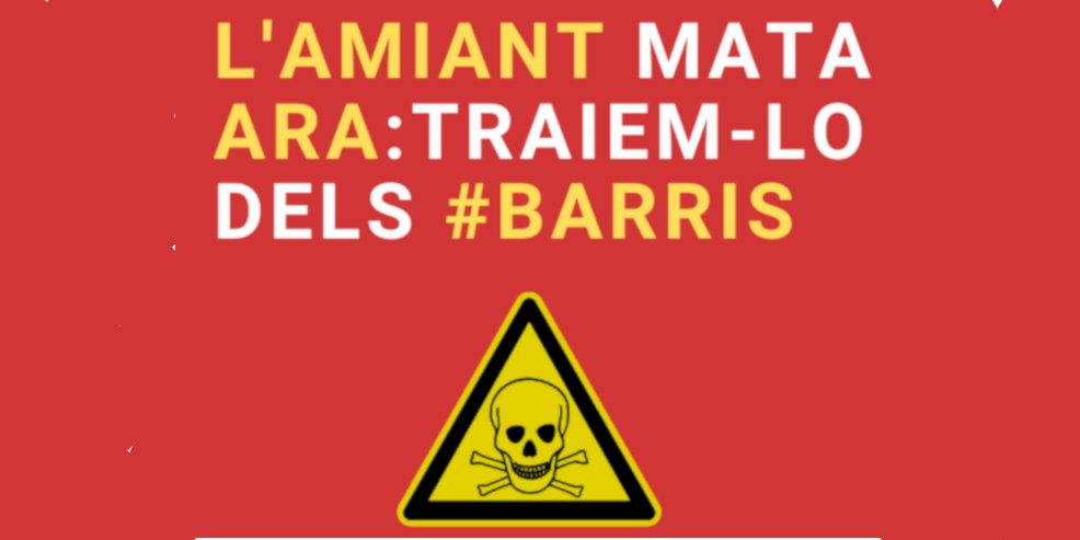 👉Què està fent el teu ajuntament per a treure l'#amiant dels #barris?

📌 Informa-t'en i mou fitxa si l'adminsitració local no ho ha fet: traiem l'#amiant dels #barris: mata ara!

👉Més informació: confavc.cat/lamiant-mata-a…
👉Tríptic informatiu: bit.ly/3P8l2wH