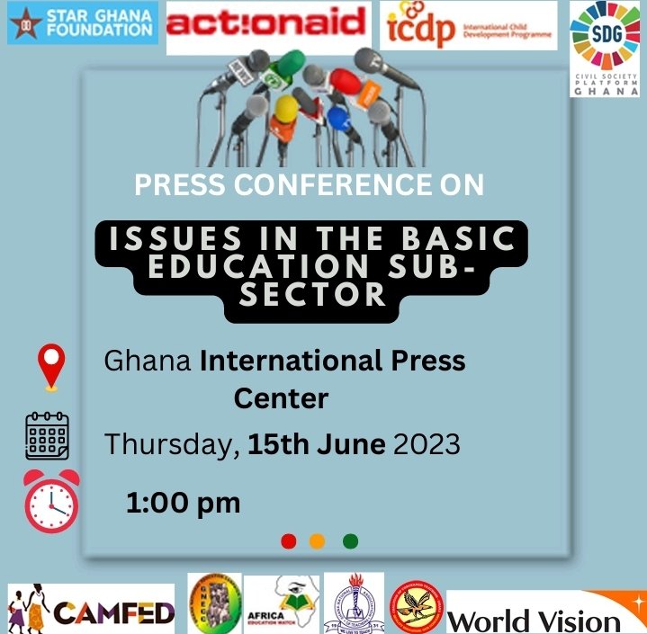 STARGhana's tweet image. The phenomenon of access and quality deficits in the delivery of basic education impacts negatively on the work of teachers and learning outcomes.
Join @STARGhana &amp;amp; our partners in the advocacy for #BasicFirst 
#FoundationFirst