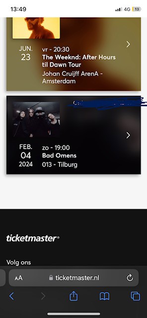 chogihwas's tweet photo. @jenn_vrl @Ticketmaster_NL its real look https://t.co/iJw7gCTDZV