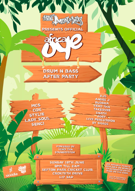 OFFICIAL PRE &amp; AFTER PARTIES ANNOUNCED for this weekend's Africa Oyé Festival!

All of which support Africa Oyé &amp; contribute to the charity; helping their mission to keep the festival free &amp; open to all!

Read all the info here: tinyurl.com/4kars7j9

#AfricaOye #ListentoAfrica