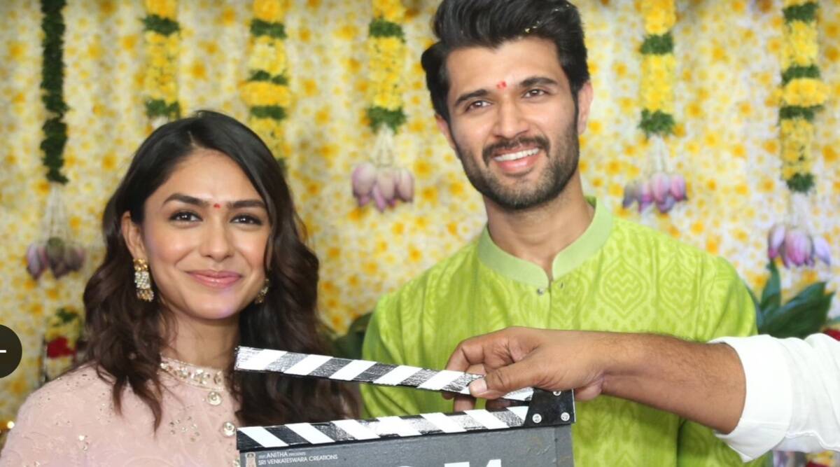 Exciting news for #VijayDeverakonda and #MrunalThakur fans! The duo joins hands for #SVC54 and we can't wait to see their chemistry onscreen. Check out the pics for a sneak peek. #SouthIndianCinema #B