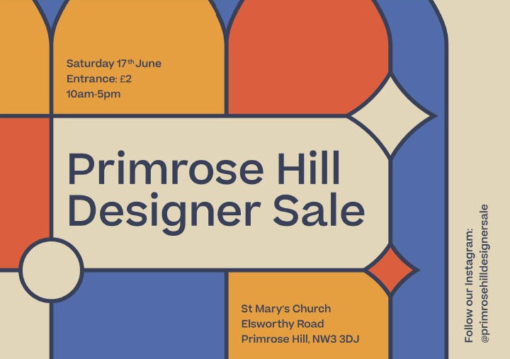 Events at St Mary's, Primrose Hill - Designer Sale and Primrose Hill Lecture Series - mailchi.mp/smvph/forthcom…