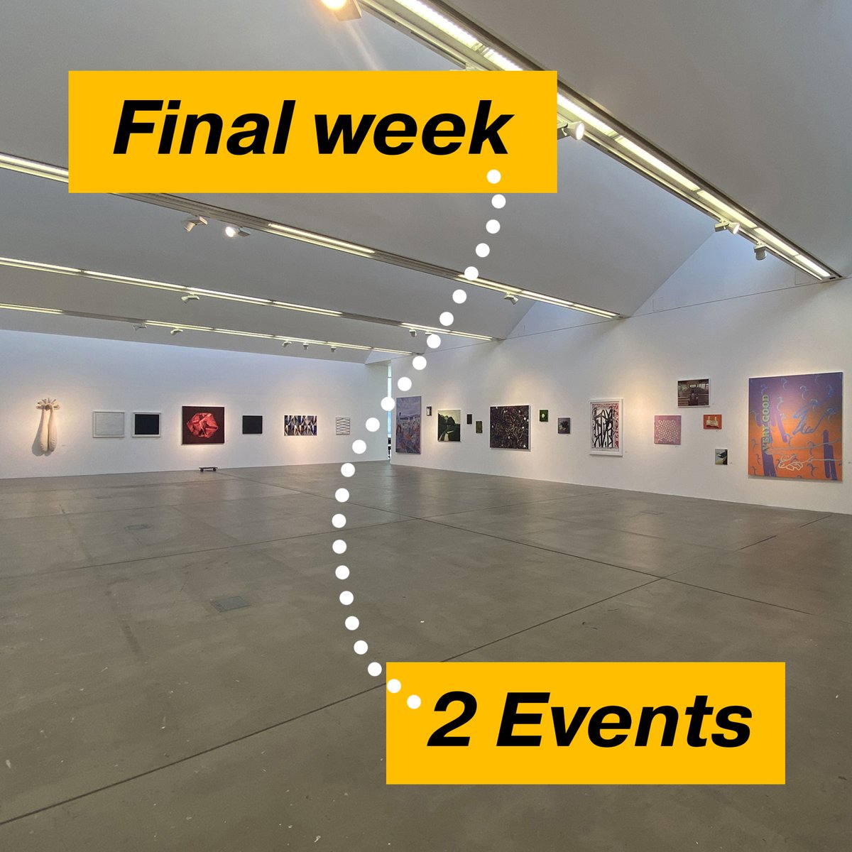 It is the final week of X - Contemporary British Painting. We are open Thursday - Saturday, 12 - 5pm. 

We have two events happening in the gallery.

1 - Closing event. Friday 16th June, 5 - 9pm

Join us for a drink and meet some of the artists exhibiting their work.