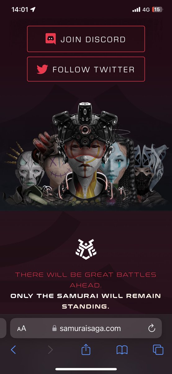 <a href="/TheNorwegianNFT/">TheNorwegian 💎</a> My <a href="/TheNorwegianNFT/">TheNorwegian 💎</a> Norwegian friend.. you’re missing the most important project of them all. <a href="/TheSamuraiSaga/">Samurai Saga</a> made by the Norwegian artist <a href="/DinoTomic3/">Dino Tomic</a> - How can you miss a project above MP 2 years after mint and survived the bear market?

Wow. Step up the game fam!