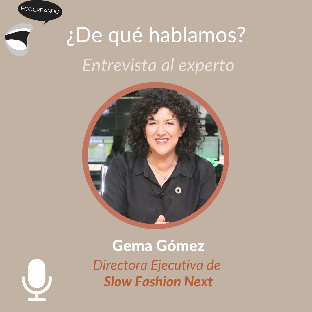 EcocreandoP's tweet photo. 👗MODA RÁPIDA &amp; MODA SOSTENIBLE👗
Entrevista @GemaGomezSFN @SlowFashionNext 
🎧@ivoox @Spotify @PodimoSpain #googlepodcast 
https://t.co/psAIGDs3p3
🧐#pequeñosgestosgrandescambios #modacircular #fastfashion #microplasticos #modasostenible #ecodiseño #upcycling #downcycling https://t.co/Knm1wunu0Z